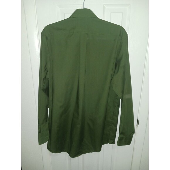 Stafford Essentials Long Sleeve Dress Shirts Size 15.5 34/35 & 32/33 Lot Of 2 - Picture 4 of 10